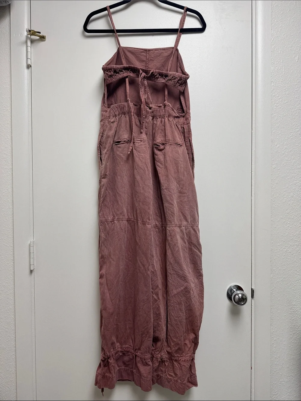 Free People Chance Of Sun One-Piece Overall Jumper Jumpsuit Size XS Earth Tone